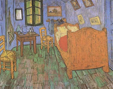 Vincent Van Gogh The Artist's Bedroom in Arles (mk09)
